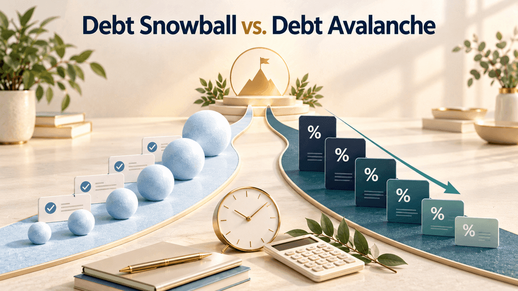 Comparison of the debt snowball and debt avalanche repayment methods
